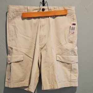 Chaps Light Tan Cargo Shorts for Men